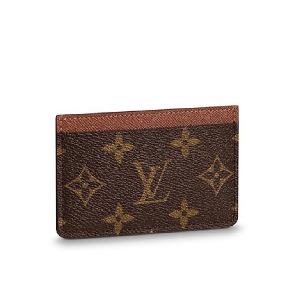 NIB Luis Vuitton Card Holder in monogram